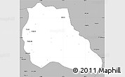 Gray Simple Map of Mungo