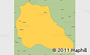 Savanna Style Simple Map of Mungo