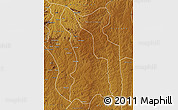 Physical Map of Tchikala-Tcholo.