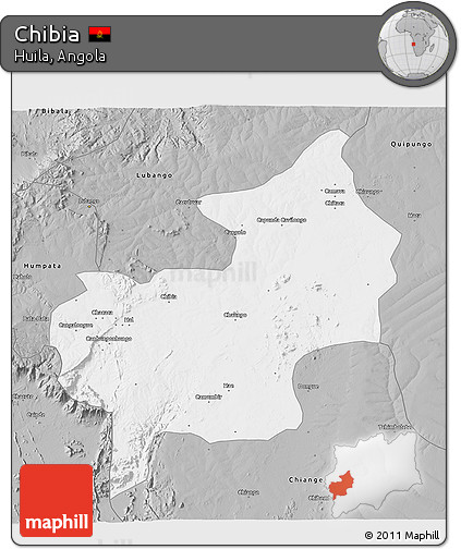 Gray 3D Map of Chibia