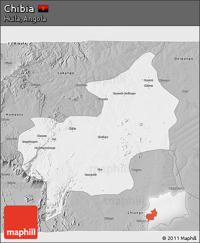 Gray 3D Map of Chibia