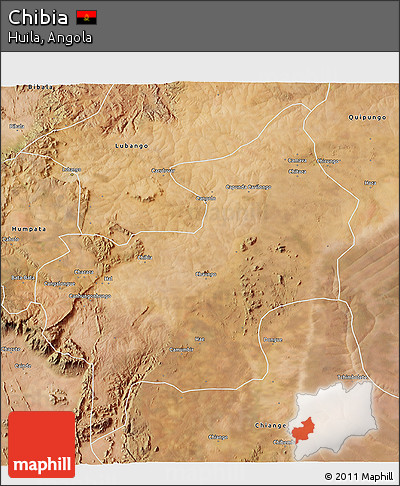 Satellite 3D Map of Chibia