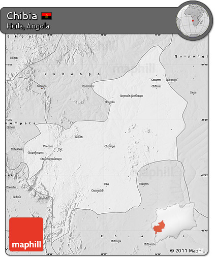 Silver Style Map of Chibia