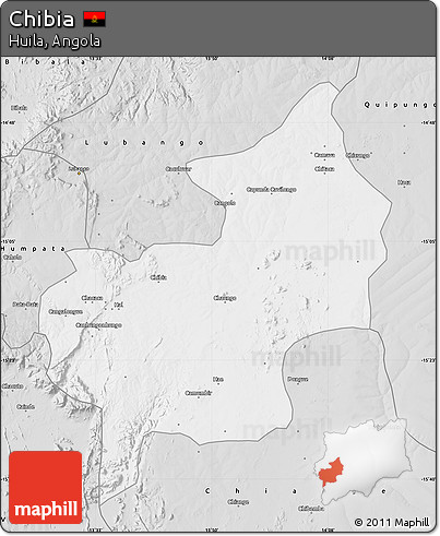 Silver Style Map of Chibia
