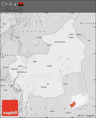 Silver Style Map of Chibia