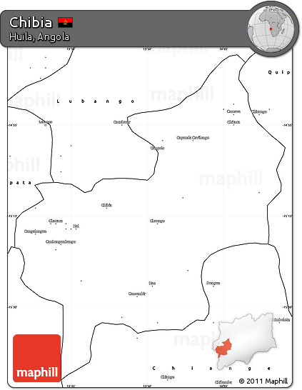 Blank Simple Map of Chibia