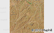 Satellite 3D Map of Chipindo