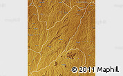 Physical Map of Chipindo