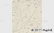 Shaded Relief Map of Chipindo