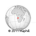 Outline Map of Chipindo