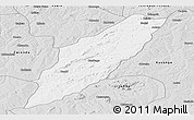Silver Style Panoramic Map of Chipindo