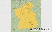 Savanna Style 3D Map of Jamba