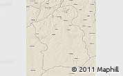 Shaded Relief 3D Map of Jamba