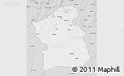 Silver Style 3D Map of Jamba