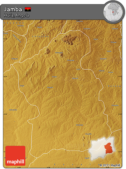 Physical Map of Jamba