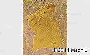 Physical Map of Jamba, satellite outside