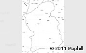 Blank Simple Map of Jamba