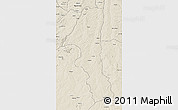 Shaded Relief 3D Map of Kuvango