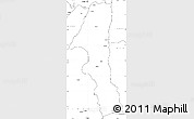 Blank Simple Map of Kuvango