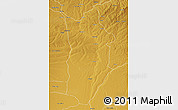 Physical 3D Map of Matala