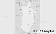 Silver Style 3D Map of Matala
