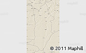 Shaded Relief Map of Matala