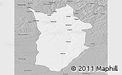 Gray Panoramic Map of Matala
