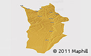 Physical Panoramic Map of Matala, cropped outside