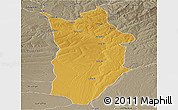 Physical Panoramic Map of Matala, semi-desaturated