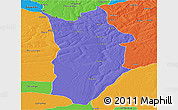 Political Panoramic Map of Matala