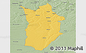 Savanna Style Panoramic Map of Matala