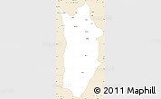 Classic Style Simple Map of Matala