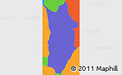 Political Simple Map of Matala