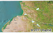 Satellite 3D Map of Cacuaco