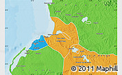 Political Map of Cacuaco