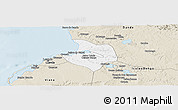 Classic Style Panoramic Map of Cacuaco