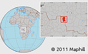 Gray Location Map of Cambulo