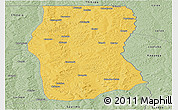 Savanna Style Panoramic Map of Cambulo