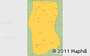 Savanna Style Simple Map of Cambulo