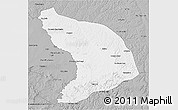 Gray 3D Map of Capenda Camulemb