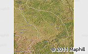 Satellite 3D Map of Capenda Camulemb