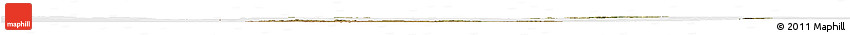 Satellite Horizon Map of Capenda Camulemb, single color outside
