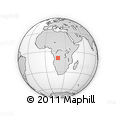 Outline Map of Capenda Camulemb