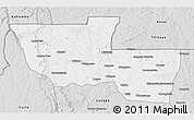 Silver Style 3D Map of Chitato