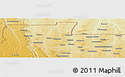 Physical Panoramic Map of Chitato