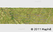 Satellite Panoramic Map of Chitato