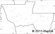 Blank Simple Map of Chitato, no labels