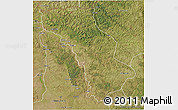 Satellite 3D Map of Cuango