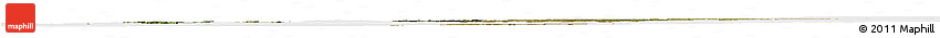 Satellite Horizon Map of Cuango, single color outside