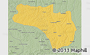 Savanna Style 3D Map of Lubalo
